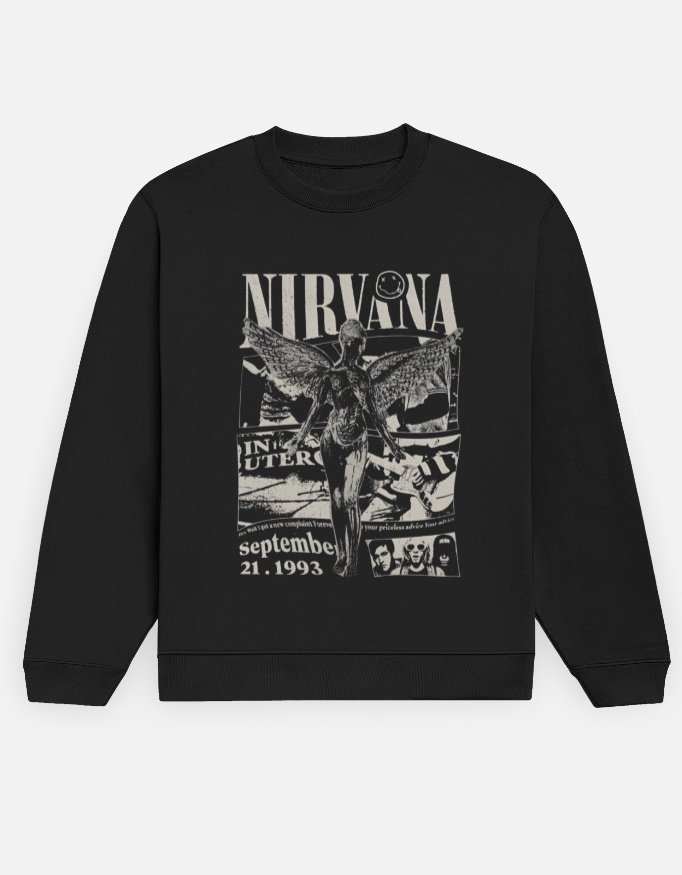 Nirvana In Utero Sweatshirt - The Barnini Store