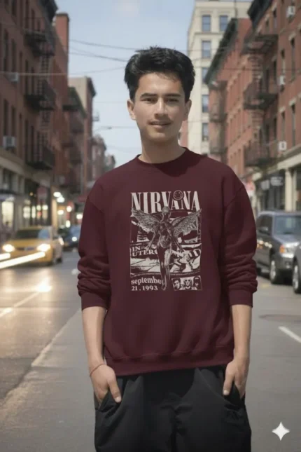 Nirvana In Utero Sweatshirt