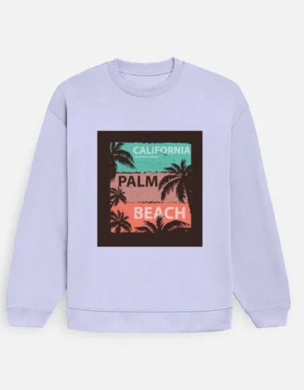 Women California Oversized Sweatshirt