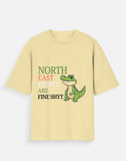 Unisex Oversized T-Shirt | North East People Are Fine Shyt | Men | Women