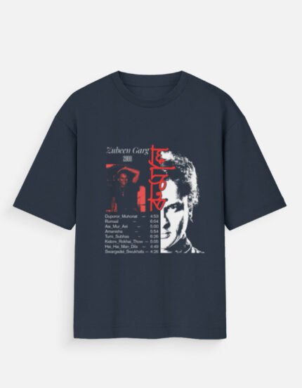 Oversized  Zubeen Garg Zubeen Garg Tribute T-Shirt | Unisex  | Pure Cotton T-shirt