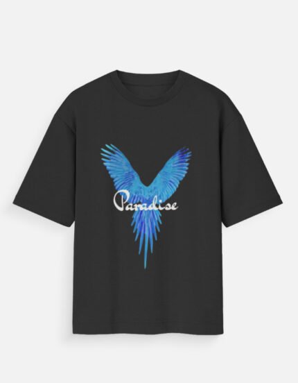 Paradise Printed Graphic T-Shirt | Unisex Oversized  T-Shirt
