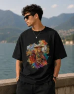 Mountain Lady Unisex Oversized T-Shirt | Design On front | 100% Cotton Fabric - Image 3