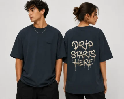 drip start here oversized tee