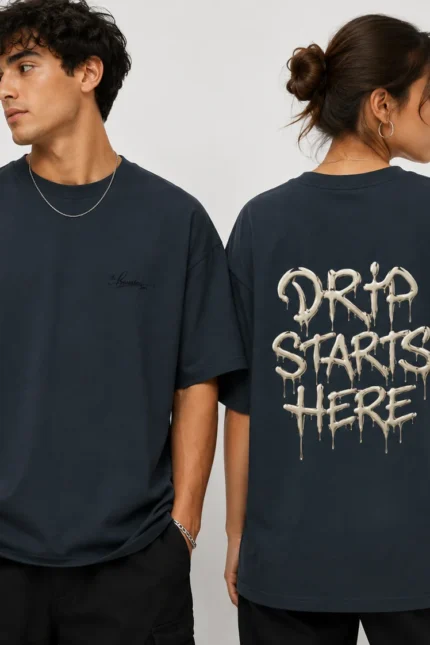 drip start here oversized tee