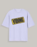 Vibing Unisex Oversized T-Shirt | Cotton T-shirt - Image 4