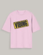 Vibing Unisex Oversized T-Shirt | Cotton T-shirt - Image 5