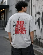Zero Effort MaximumImpact | Oversized T-Shirt | Unisex | Barnini - Image 7