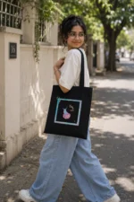 Take It Slow Canvas Tote Bag | Barnini - Image 4
