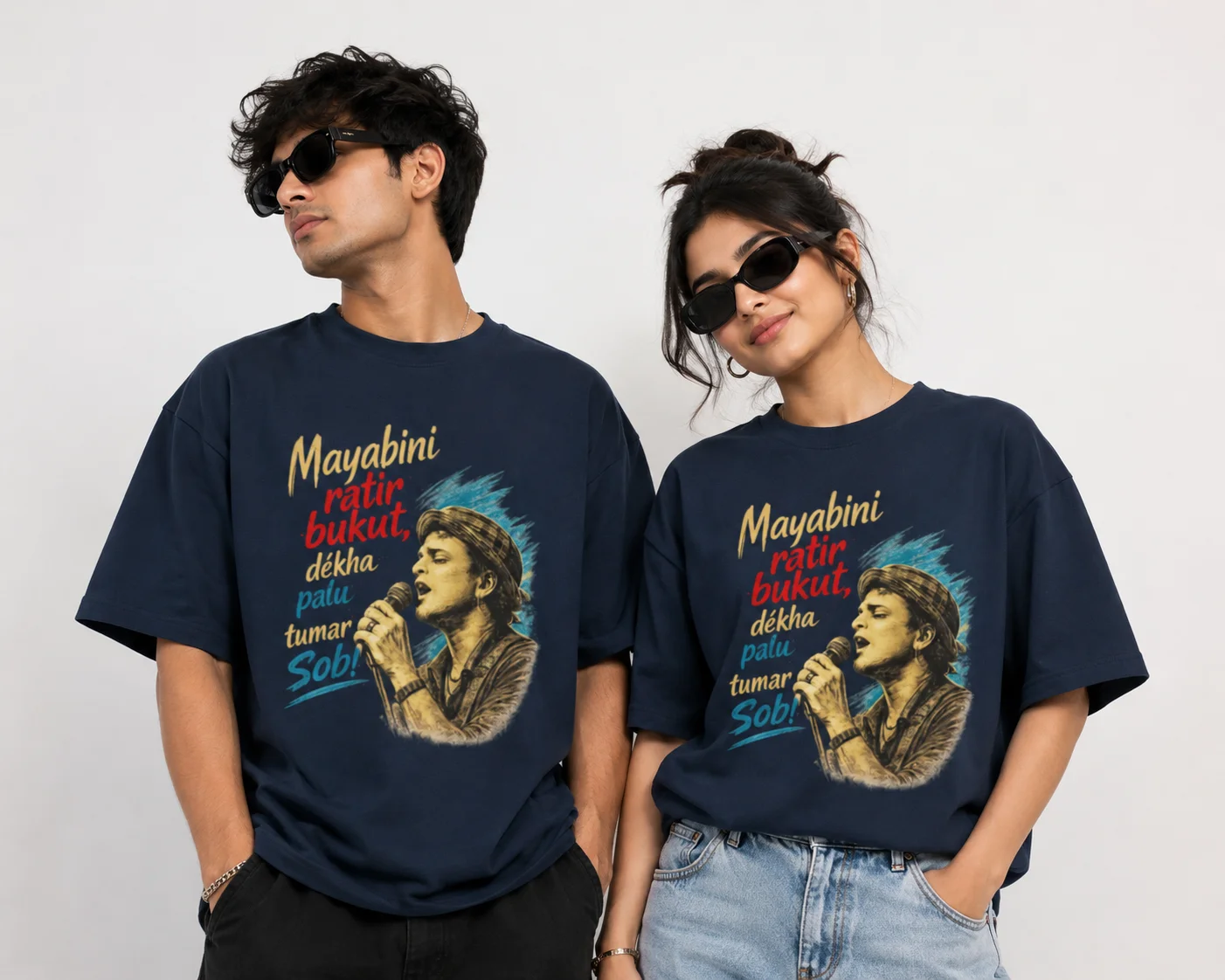 assam mayabini 2 over sized t-shirt