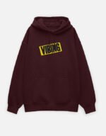 Oversized Hoodie | Premium |  Vibing Printed - Image 2
